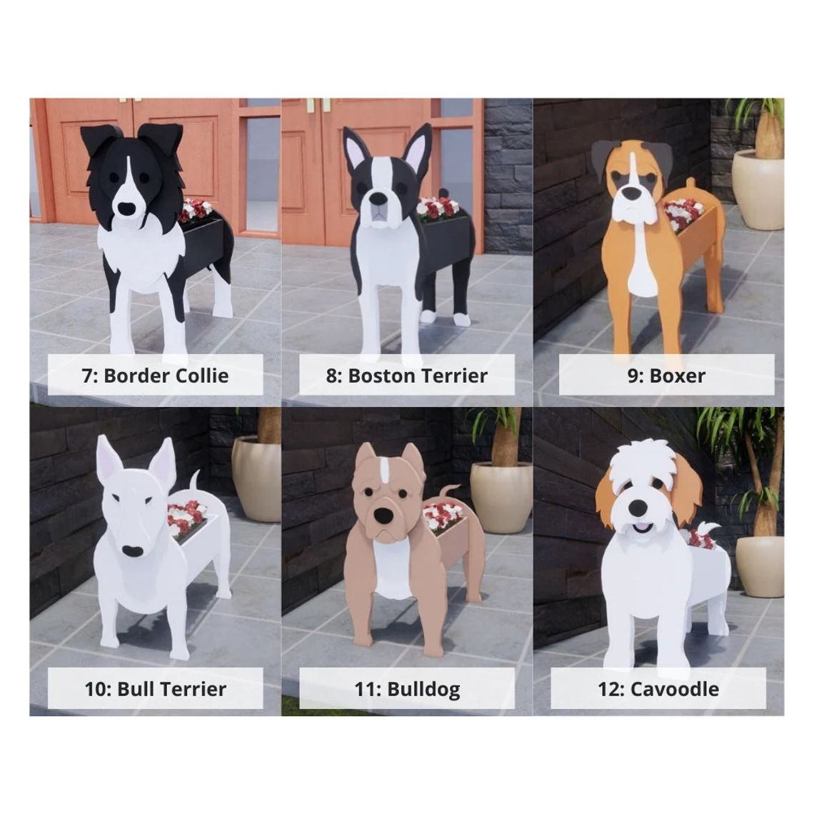 Dog Planters