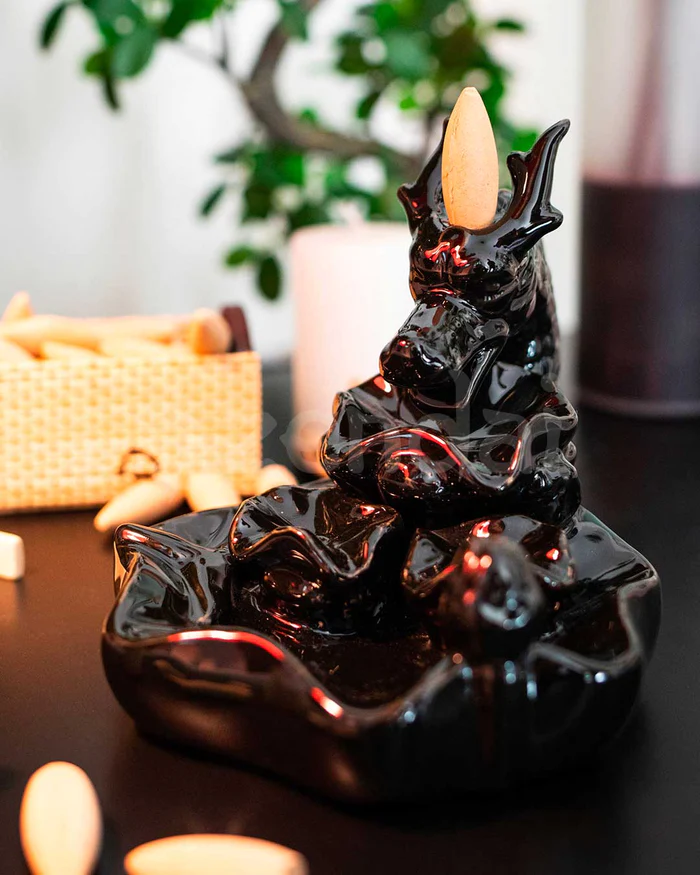 ETERNAL DRAGON INCENSE BURNER