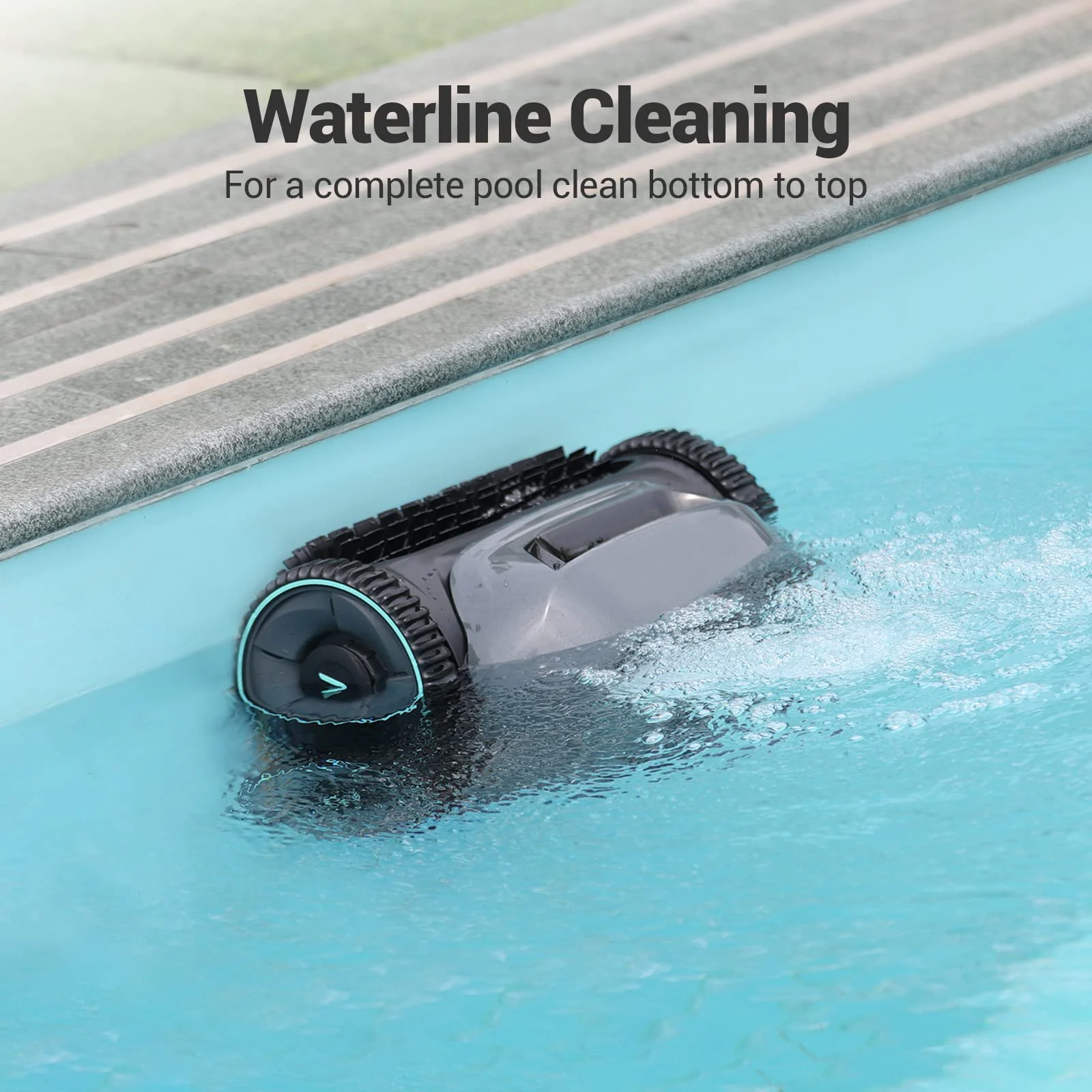 Last Day $49.99(2023 Upgrade) Cordless Robotic Pool Cleanerš„Free shipping
