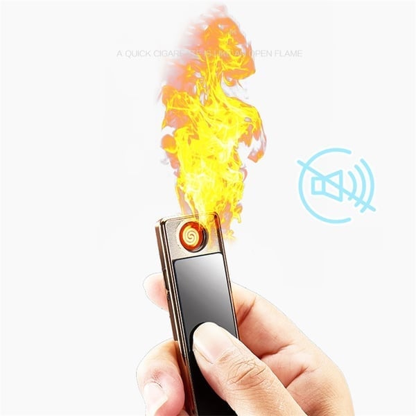 (🔥Last Day Promotion- SAVE 49% OFF)-Windproof USB Arc Lighter - With Exclusive Gift Box