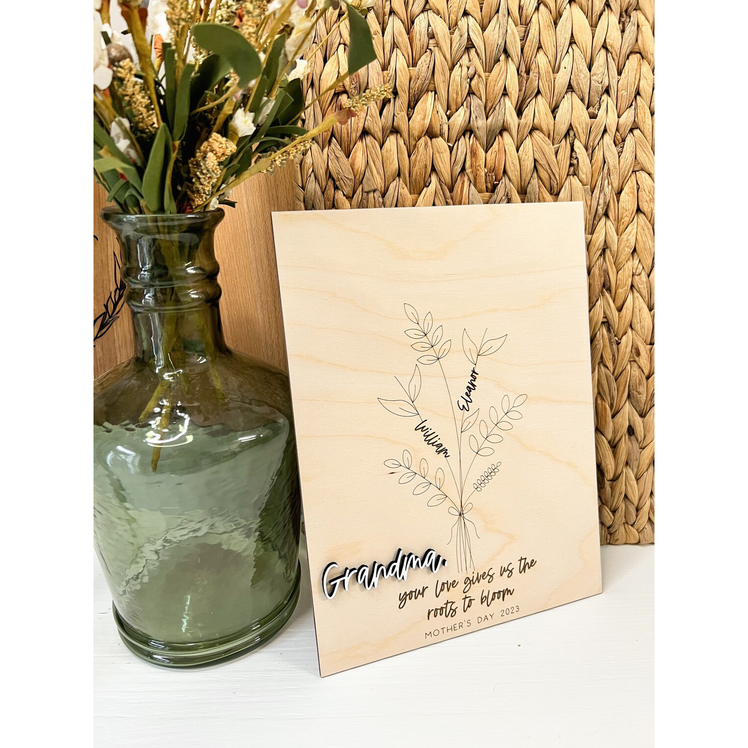 Handprint Sign For Mom