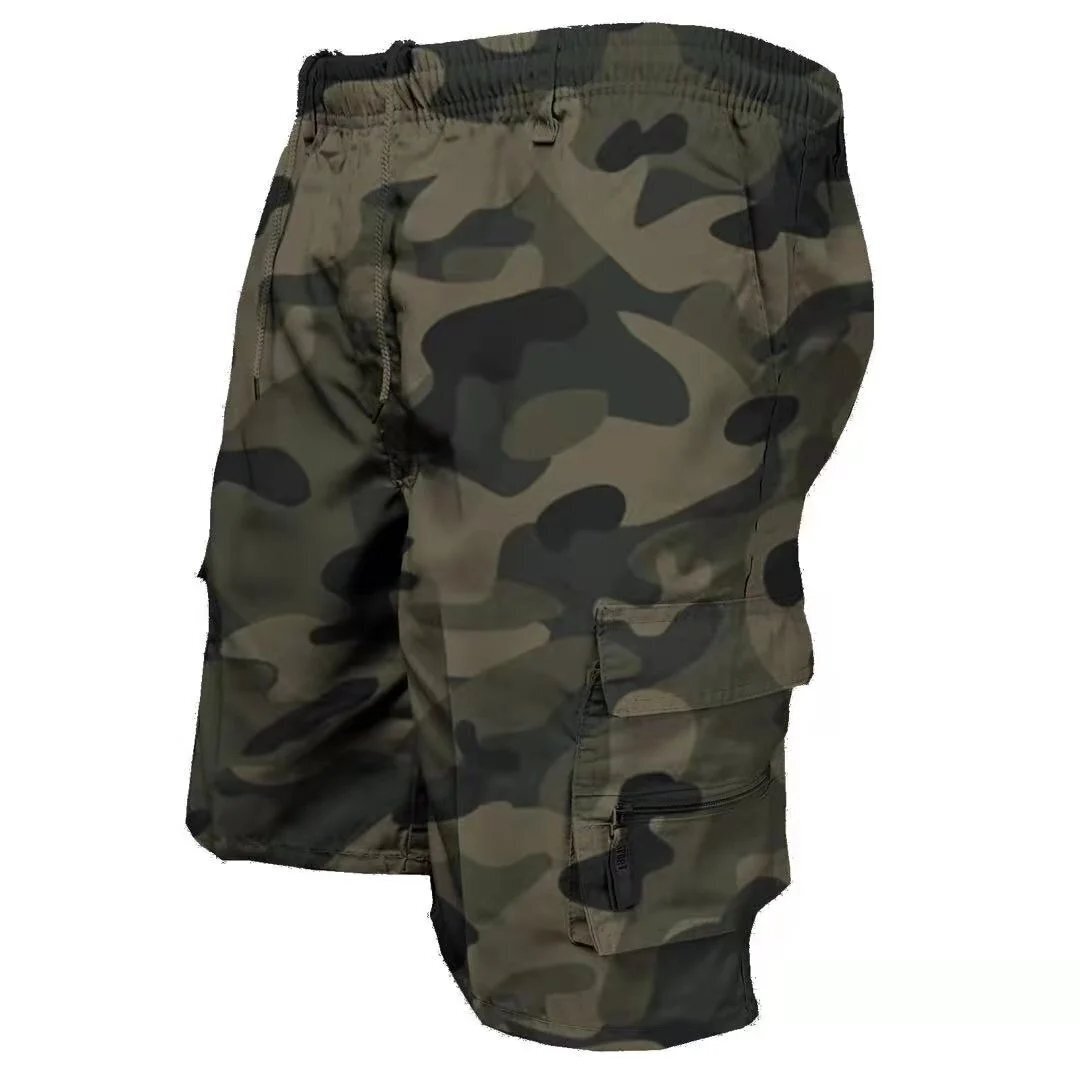 🔥Hot Sale-Men's Zipper Pockets Hiking Athletic Running Shorts