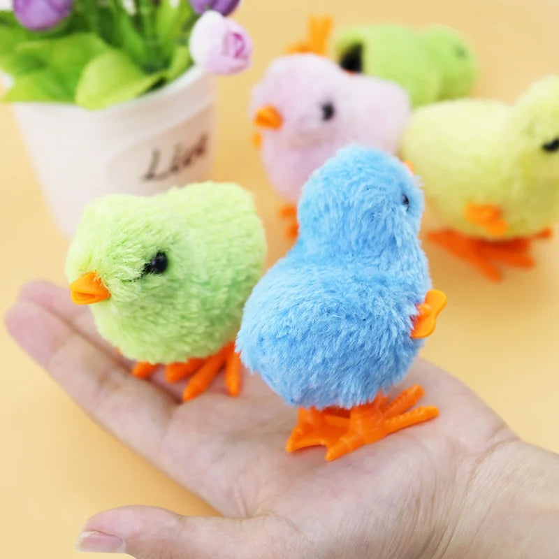 🔥EARLY EASTER HOT - Wind-up Jumping Chicken Toy pack of 10