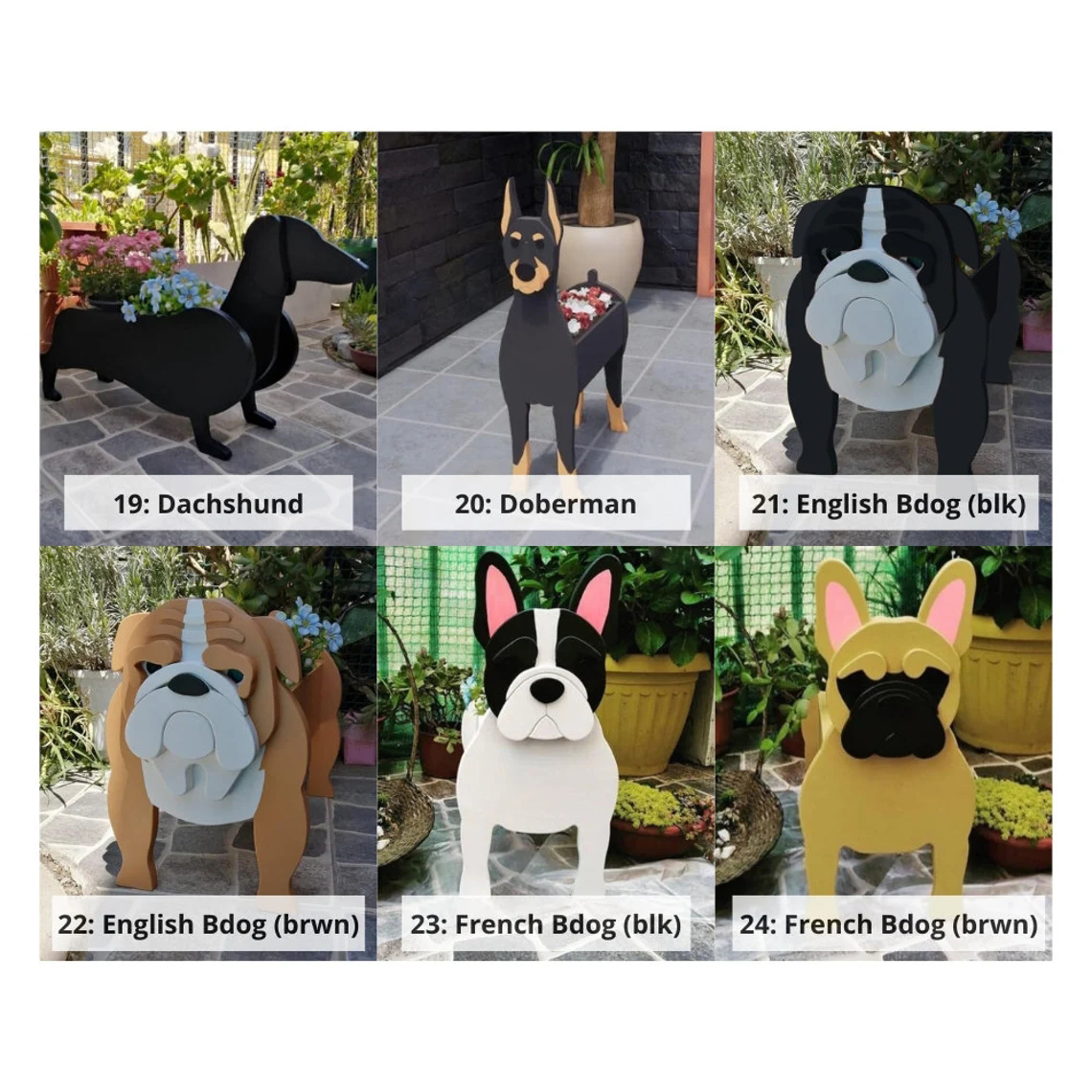Dog Planters
