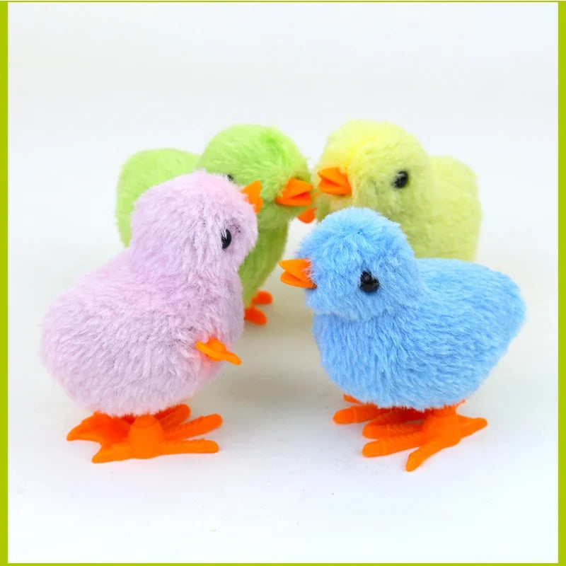 🔥EARLY EASTER HOT - Wind-up Jumping Chicken Toy pack of 10