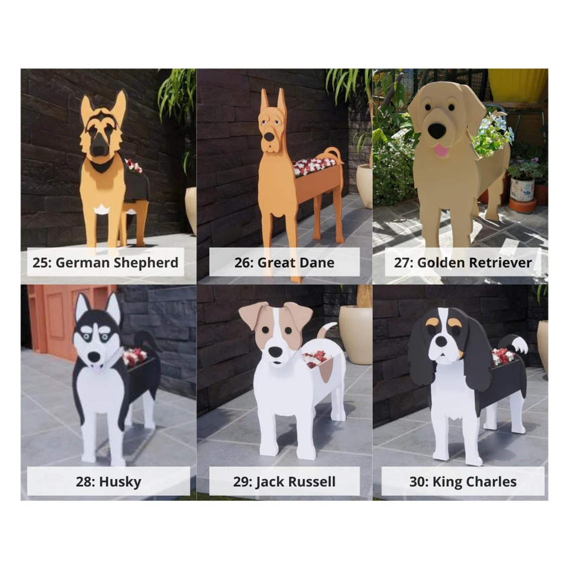 Dog Planters