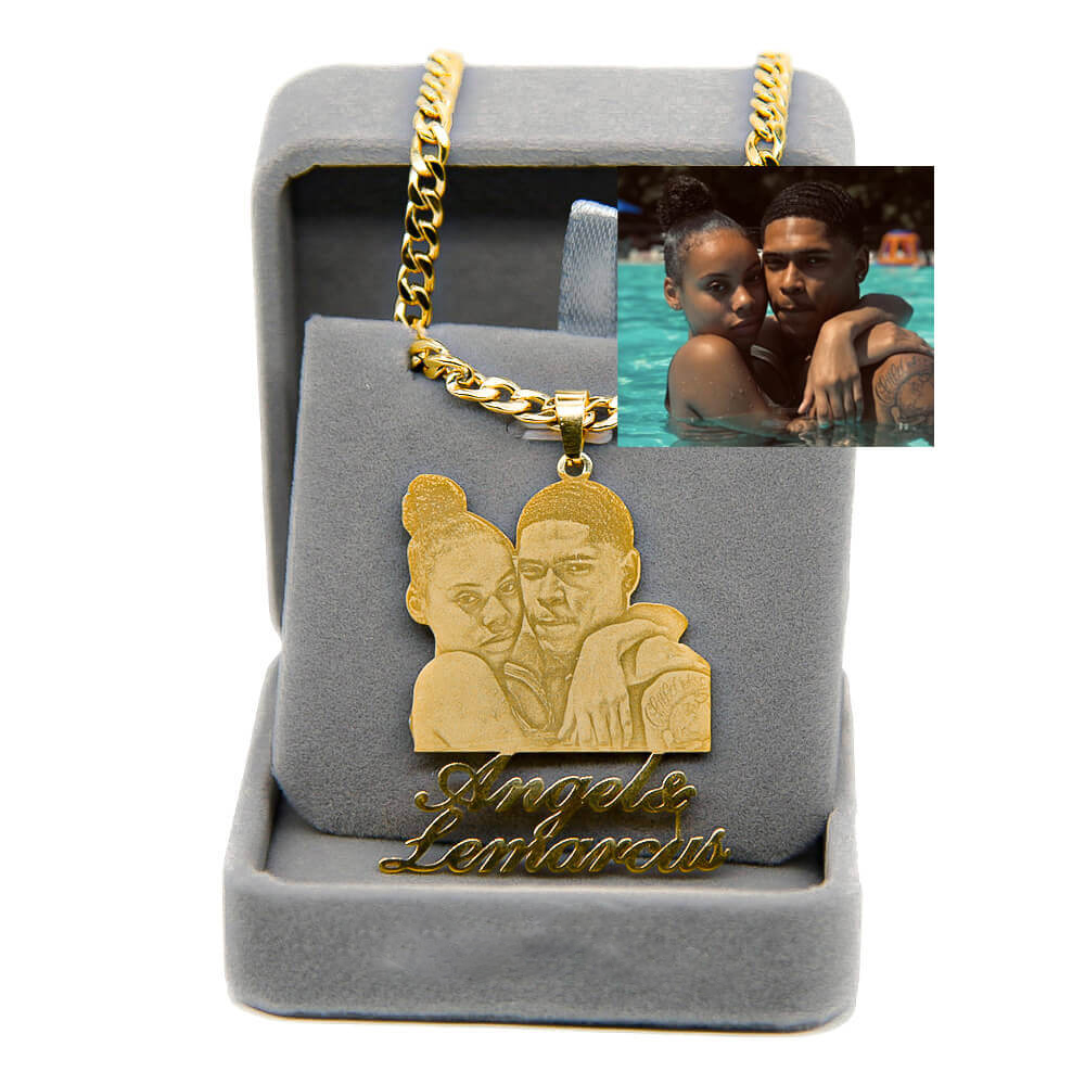 Custom Engraved Necklace