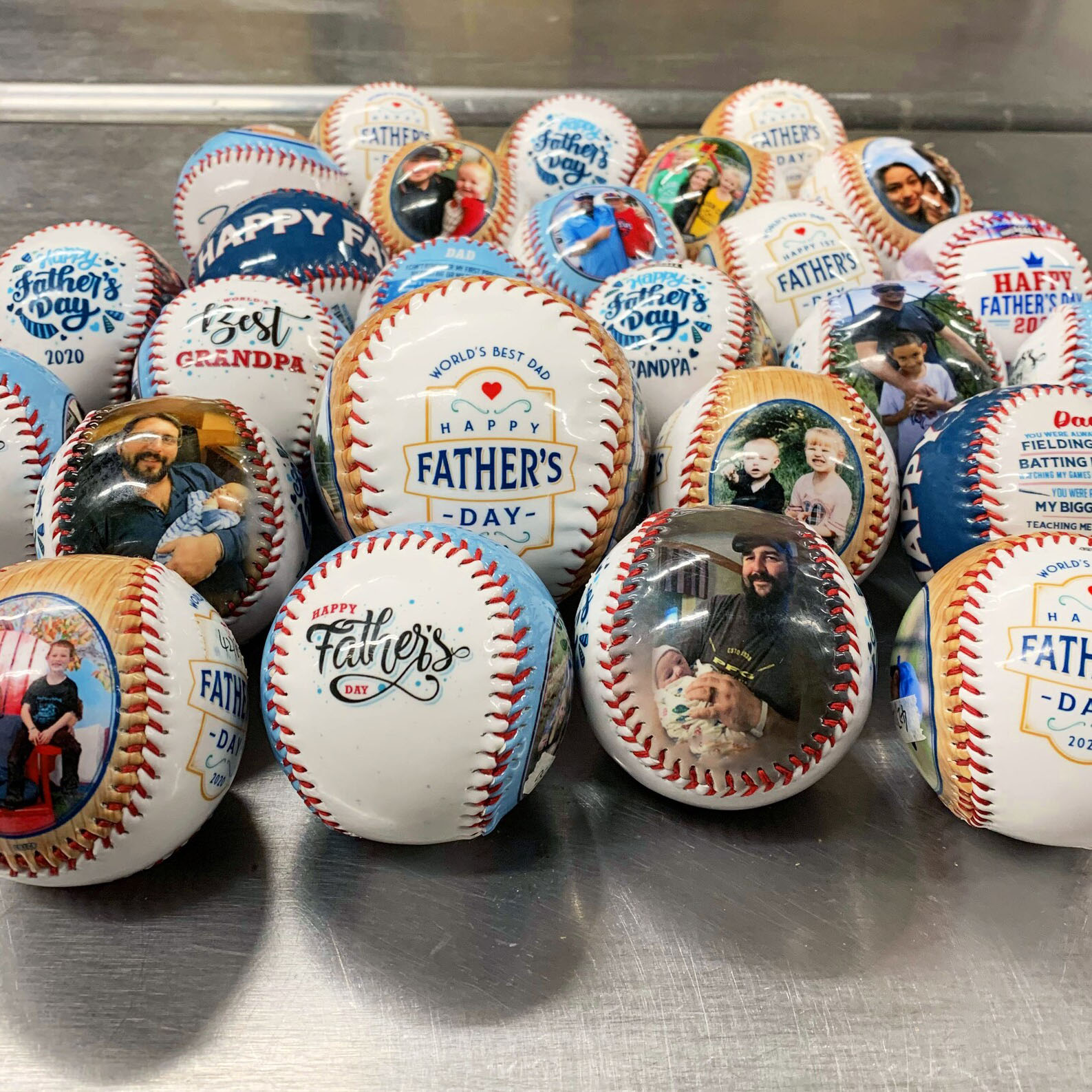 Personalized Photo Baseball