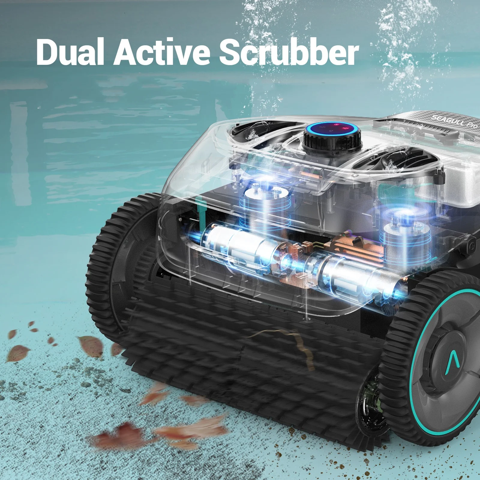 Last Day $49.99(2023 Upgrade) Cordless Robotic Pool Cleanerš„Free shipping