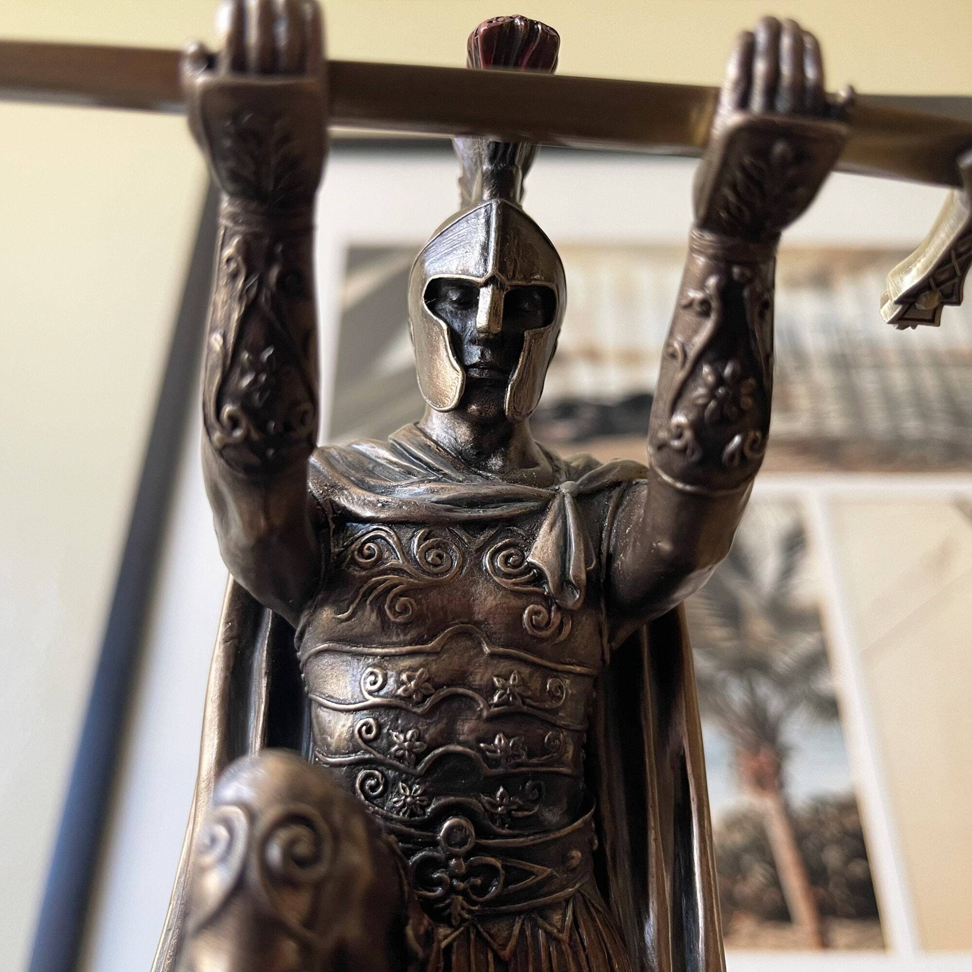 đ„SALE 50% OFFđ„Roman commander statue desk decoration pen holder
