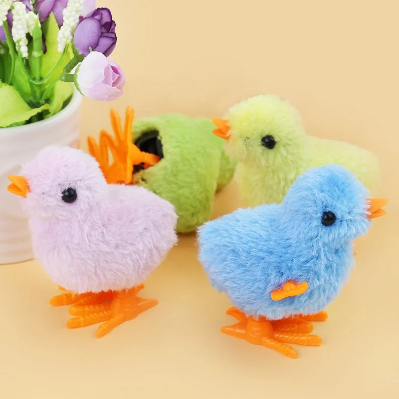🔥EARLY EASTER HOT - Wind-up Jumping Chicken Toy pack of 10