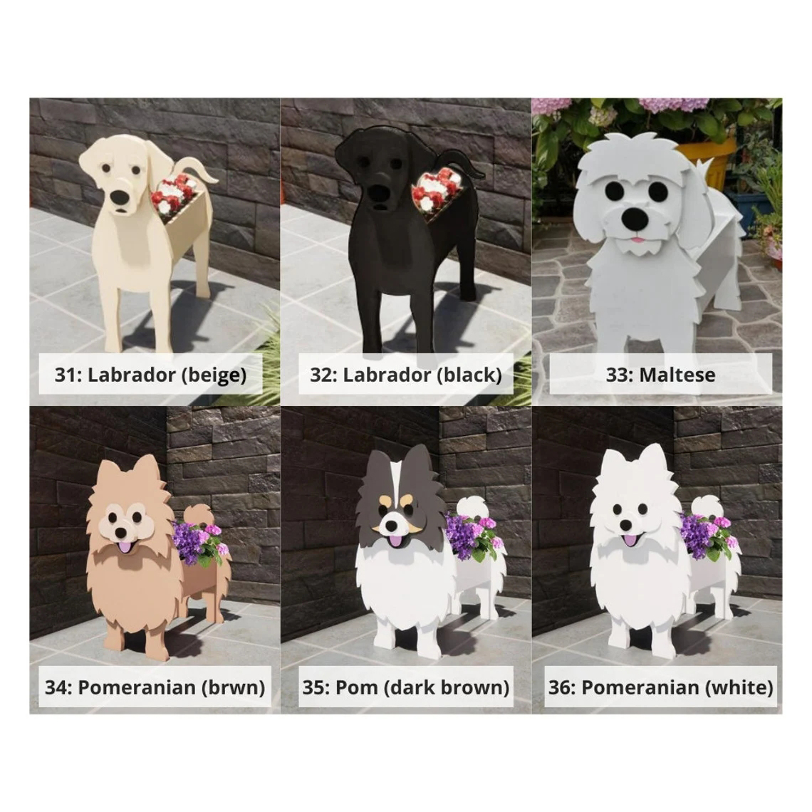 Dog Planters