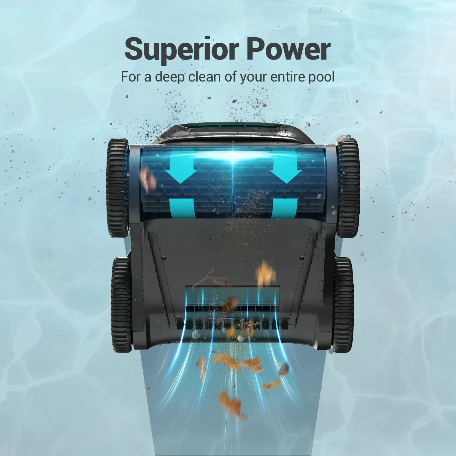 Last Day $49.99(2023 Upgrade) Cordless Robotic Pool Cleanerš„Free shipping