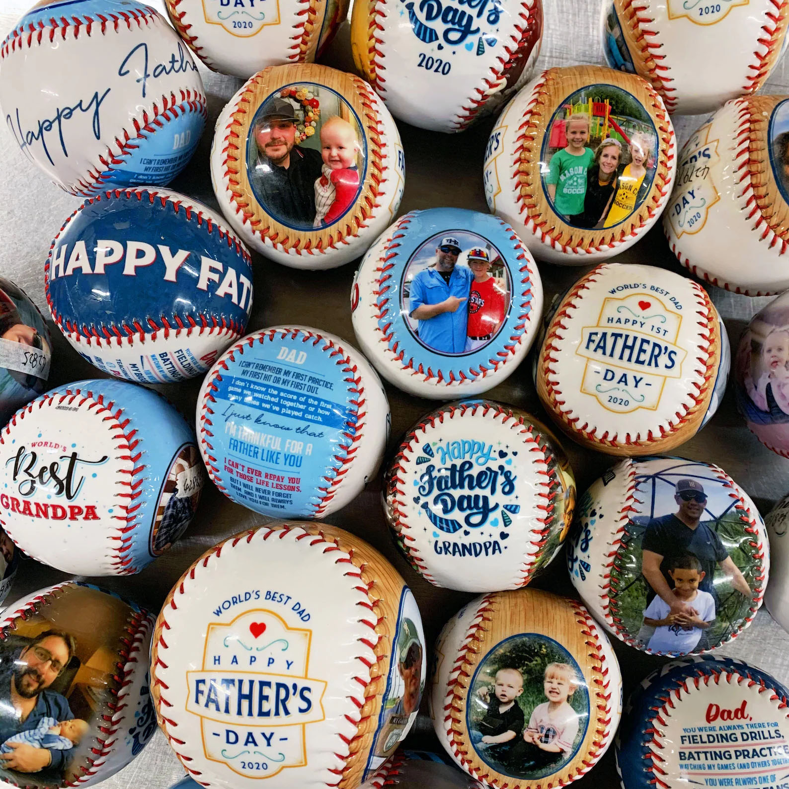 Personalized Photo Baseball