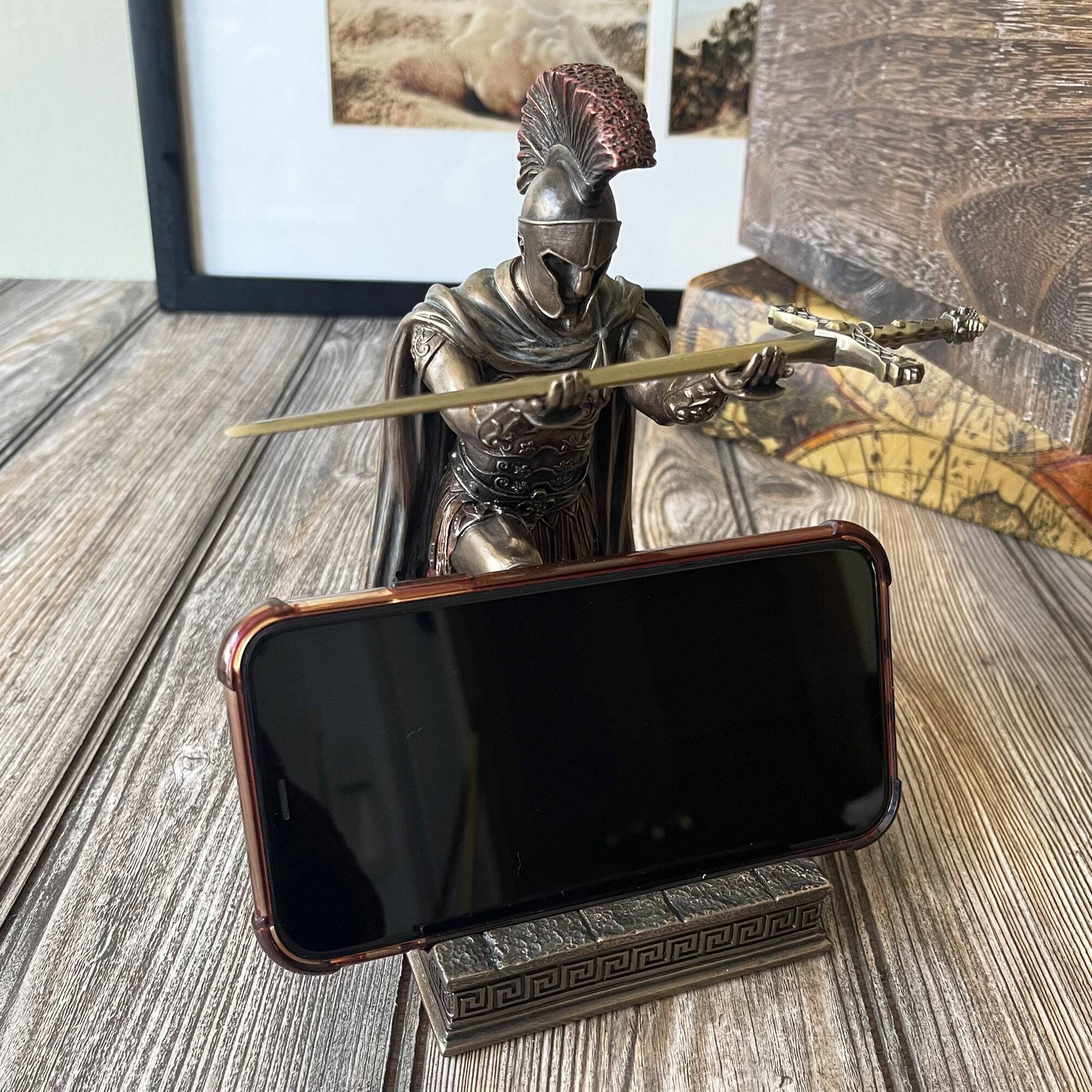 đ„SALE 50% OFFđ„Roman commander statue desk decoration pen holder