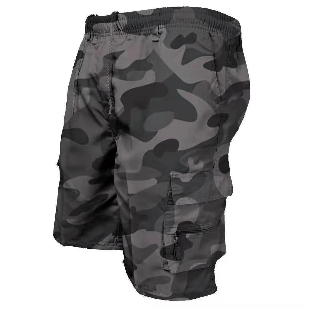 🔥Hot Sale-Men's Zipper Pockets Hiking Athletic Running Shorts