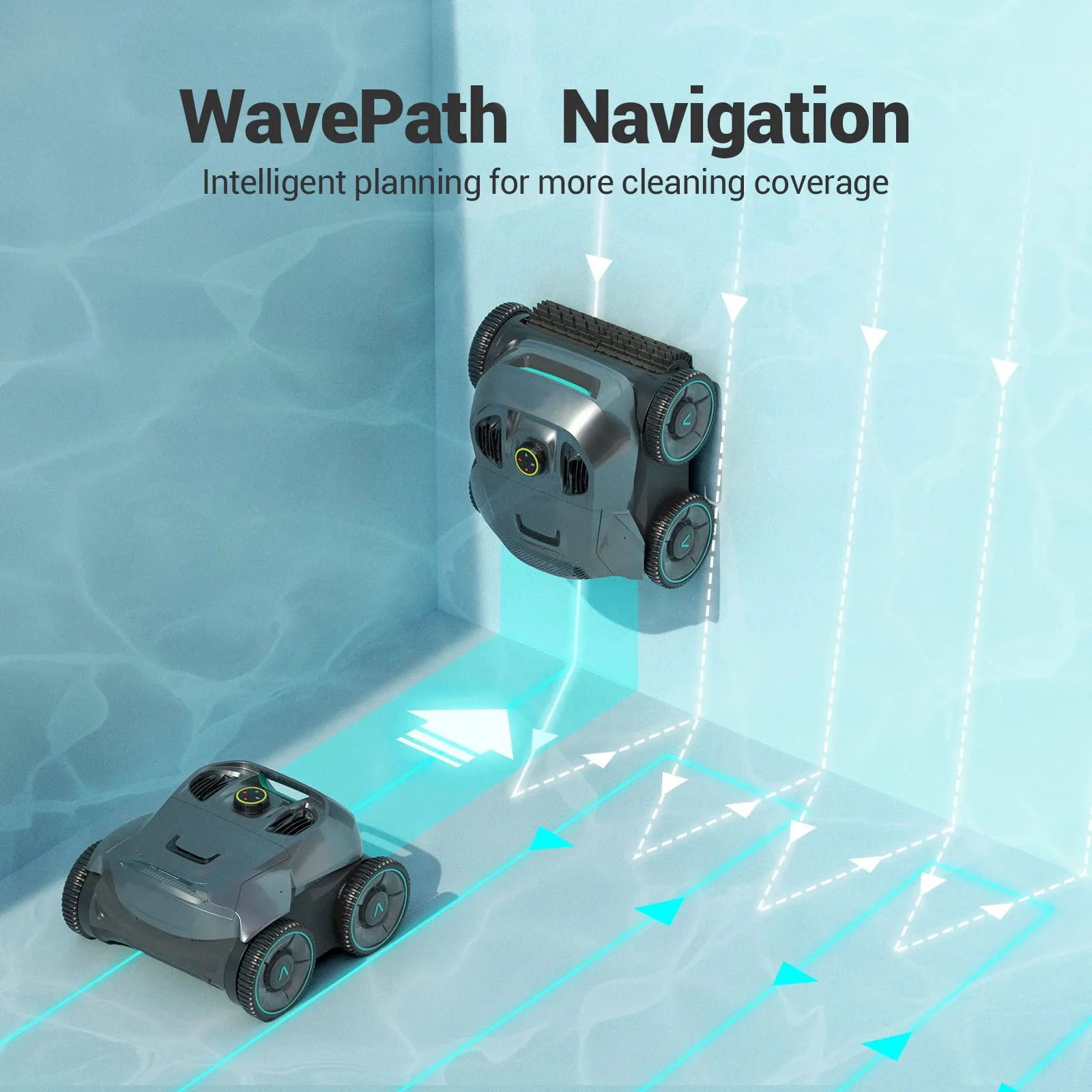 Last Day $49.99(2023 Upgrade) Cordless Robotic Pool Cleanerš„Free shipping