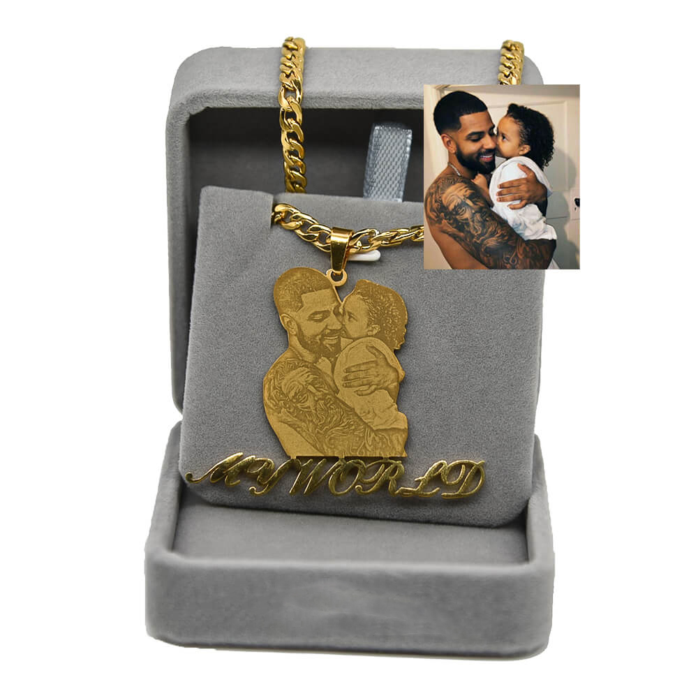 Custom Engraved Necklace