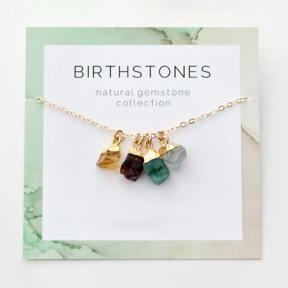Family Gemstone Necklace