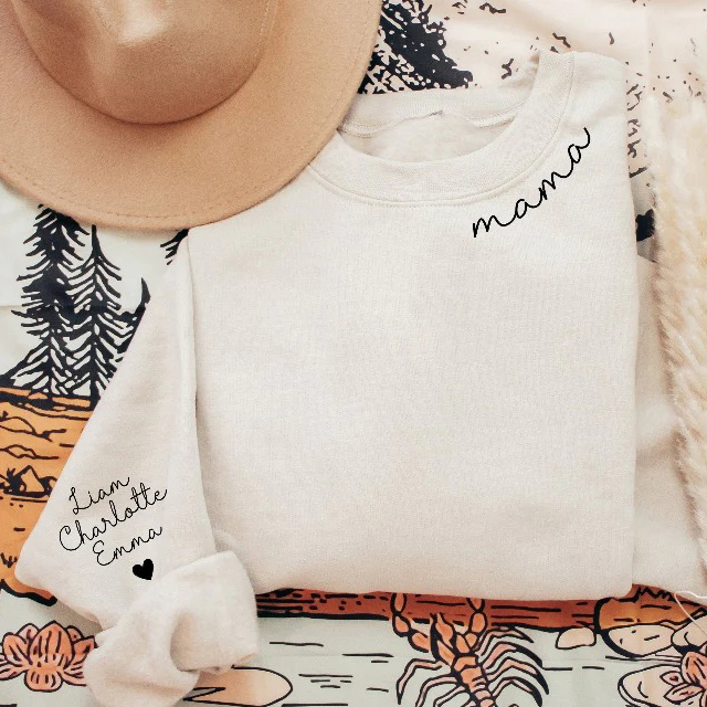 Custom Mama Sweatshirt