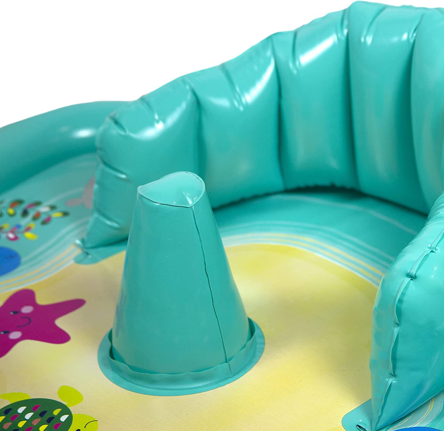 Baby Splash Play Mat with Adjustable Canopy
