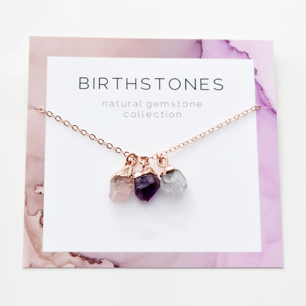 Family Gemstone Necklace