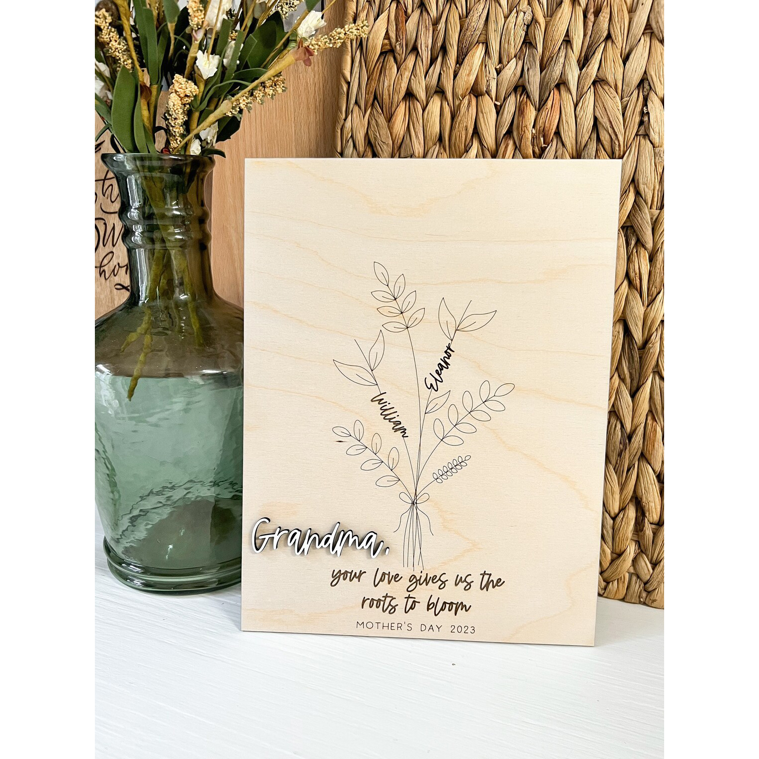 Handprint Sign For Mom