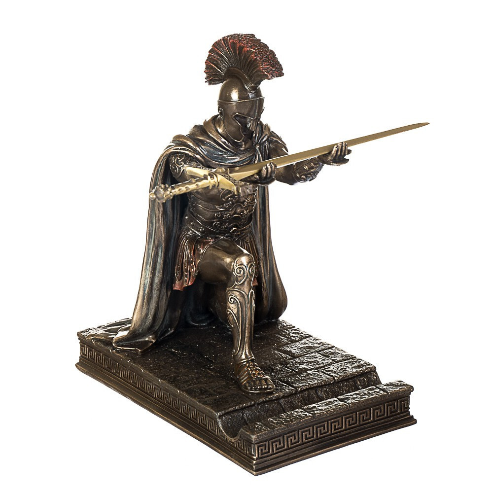 đ„SALE 50% OFFđ„Roman commander statue desk decoration pen holder