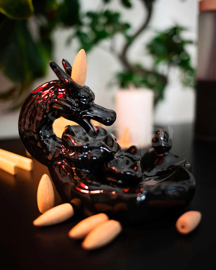 ETERNAL DRAGON INCENSE BURNER