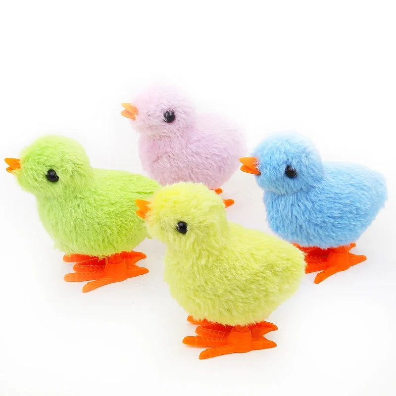 🔥EARLY EASTER HOT - Wind-up Jumping Chicken Toy pack of 10