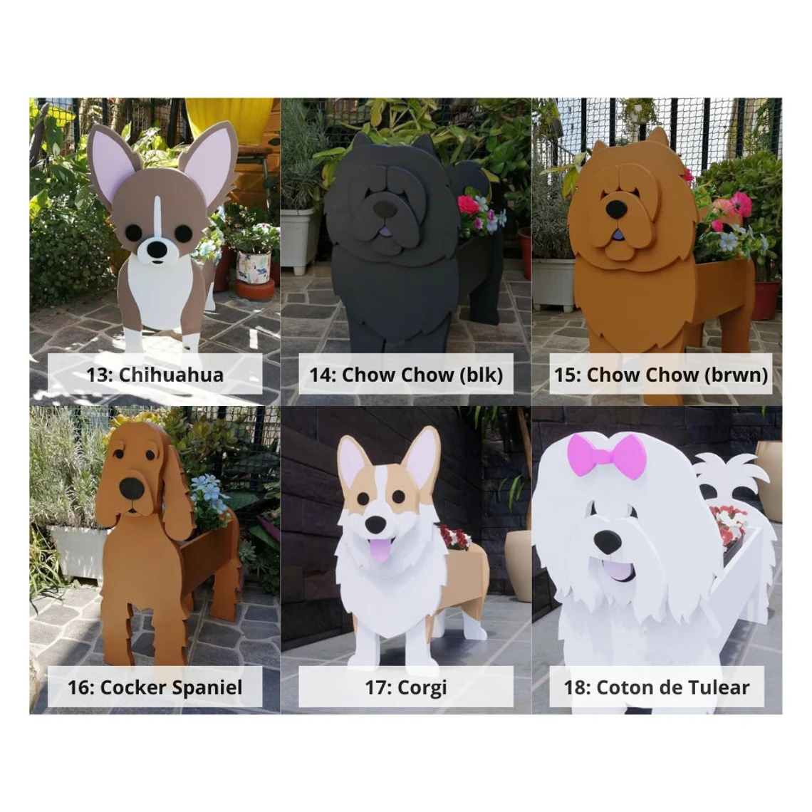 Dog Planters